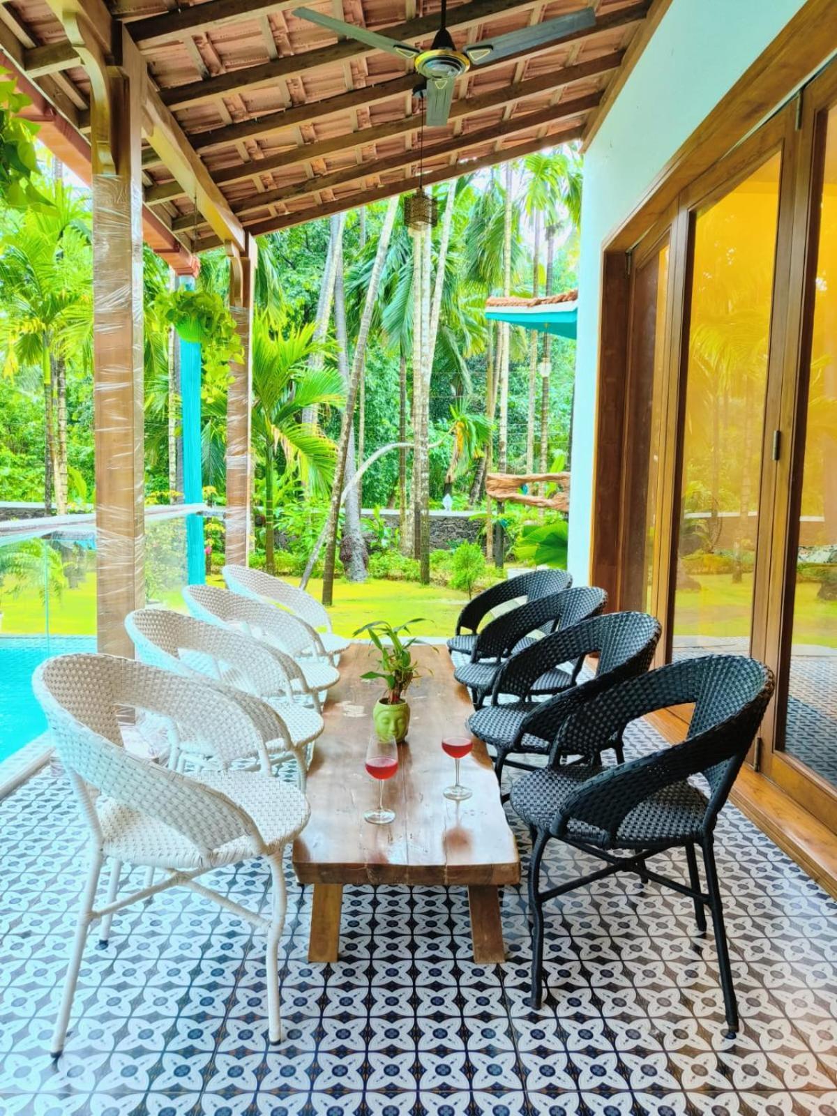 알리바그 Casa Da Chaul 빌라 외부 사진